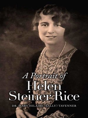cover image of A Portrait of Helen Steiner Rice